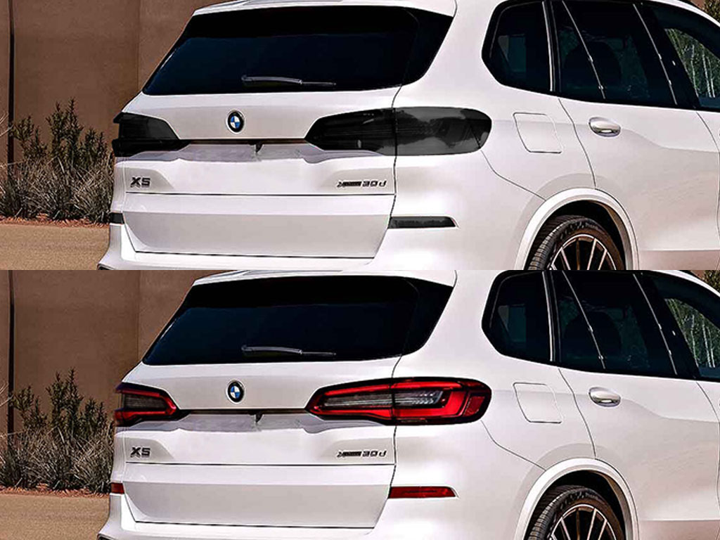 BMW X5 2019-2023 Before and After Smoked Taillights