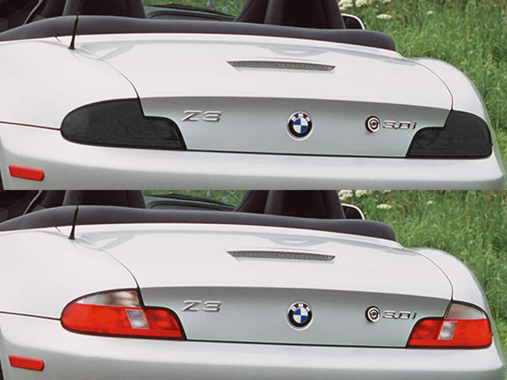 BMW Z3 2000-2002 Before and After Smoked Taillights