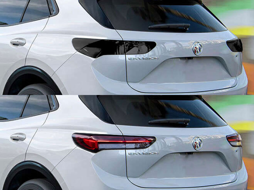 Buick Envision 2021-2023 Before and After Smoked Taillights