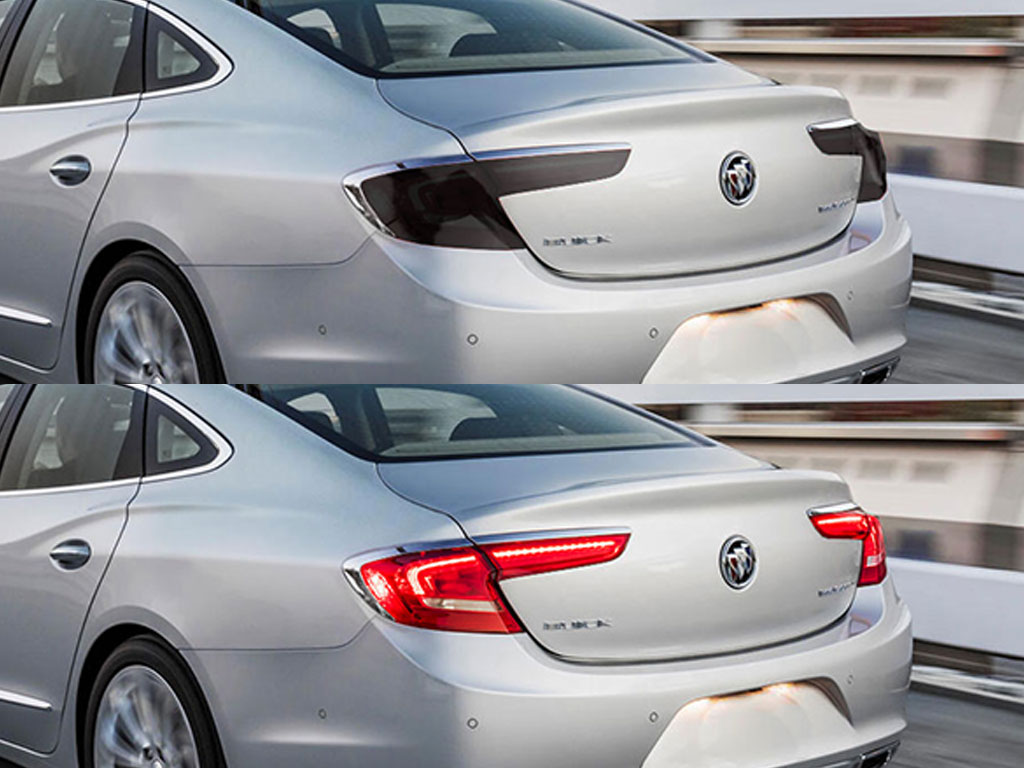 Buick LaCrosse 2017-2019 Before and After Smoked Taillights