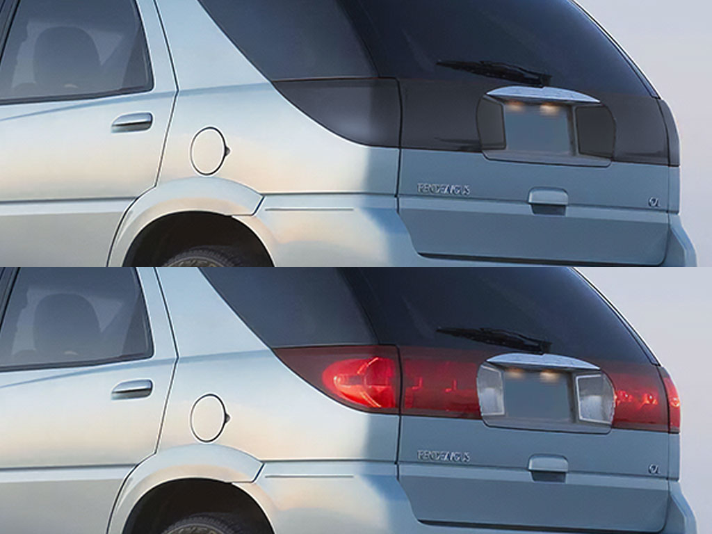 Buick Rendezvous 2002-2007 Before and After Smoked Taillights