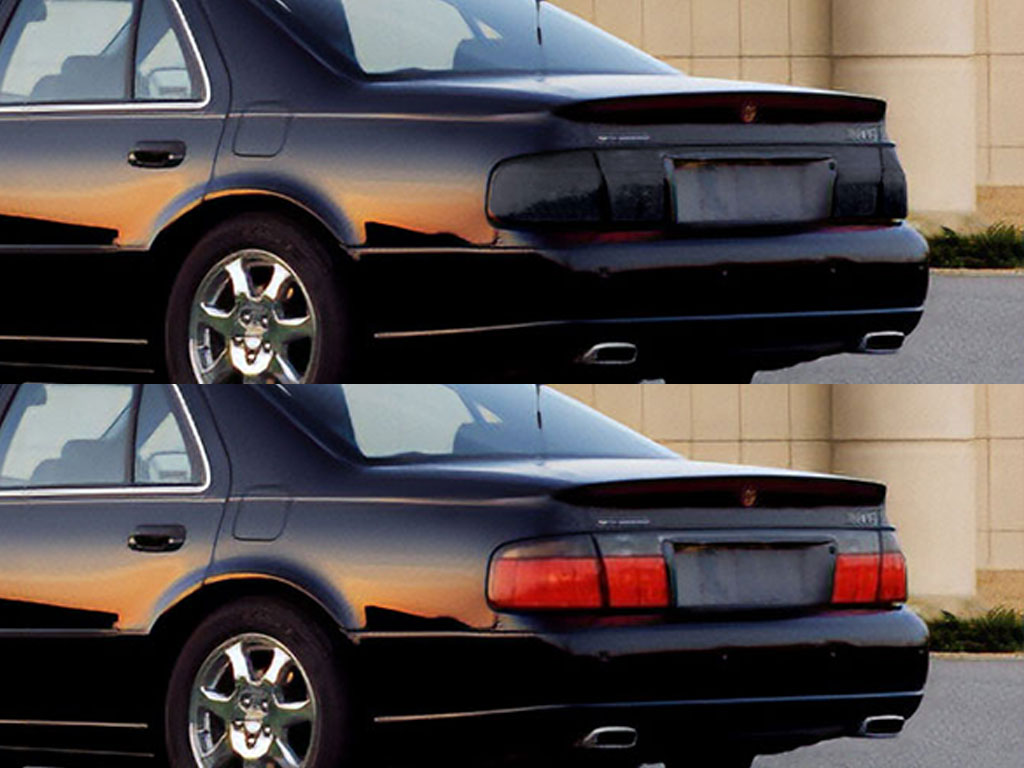 Cadillac Seville 1998-2004 Before and After Smoked Taillights