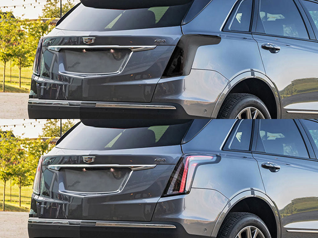 Cadillac XT5 2017-2021 Before and After Smoked Taillights