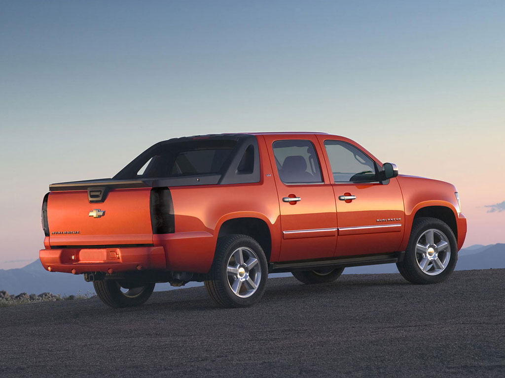 Chevrolet Avalanche 2007-2013 Blackout Tail Light TInt