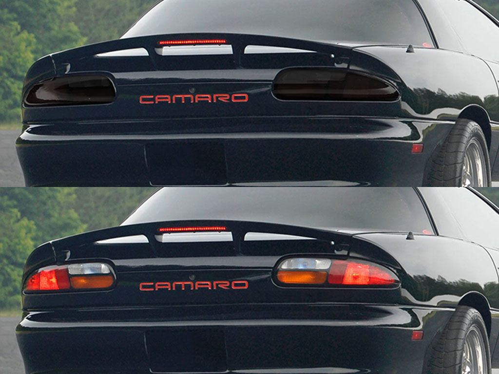 Chevrolet Camaro 1993-2002 Before and After Smoked Taillights