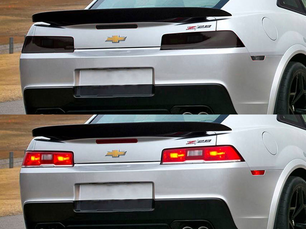 Chevrolet Camaro 2014-2015 Before and After Smoked Taillights