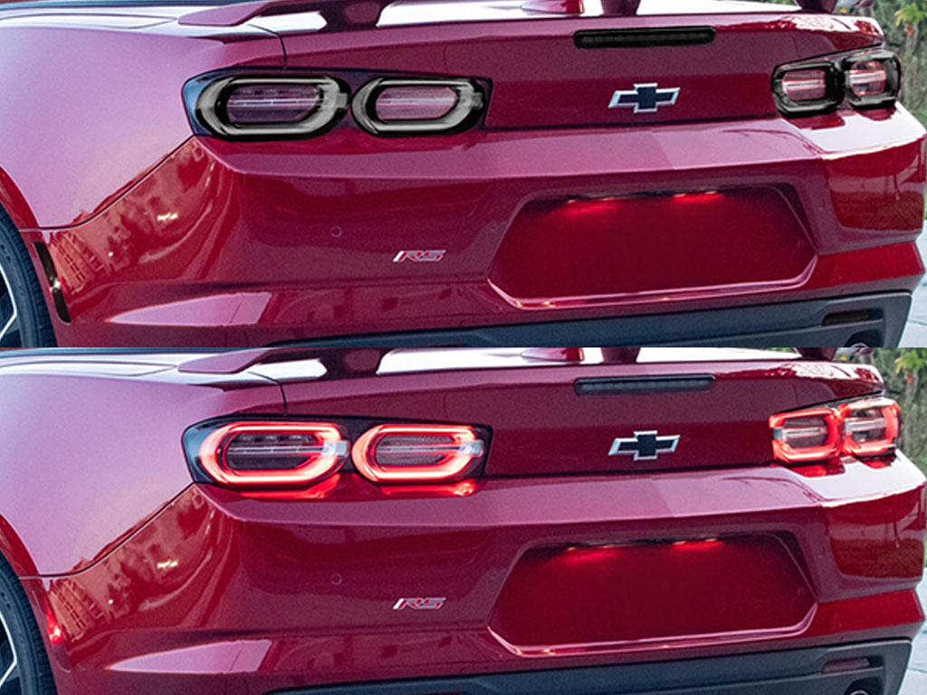 Chevrolet Camaro 2019-2023 Before and After Smoked Taillights