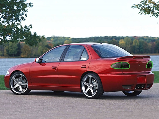 Chevrolet Cavalier 2000-2002 Tail Light Tint Installation Points