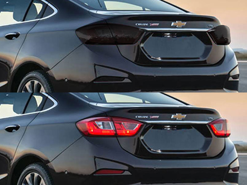 Chevrolet Cruze 2016-2018 Before and After Smoked Taillights