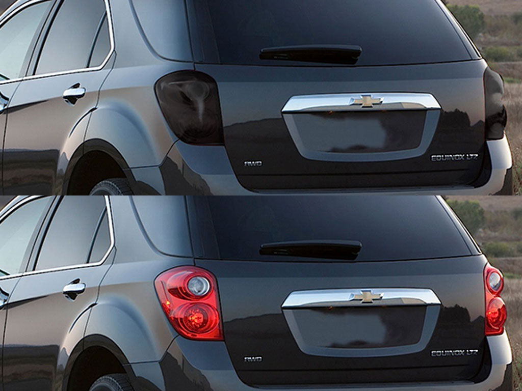 Chevrolet Equinox 2010-2015 Before and After Smoked Taillights