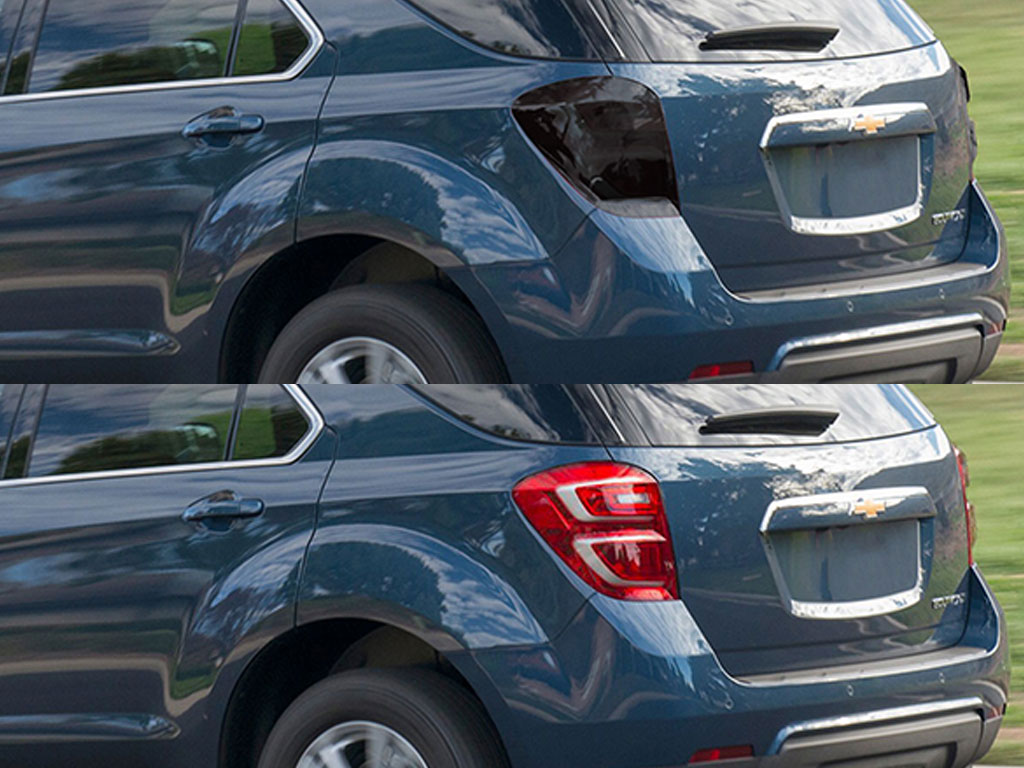 Chevrolet Equinox 2016-2017 Before and After Smoked Taillights