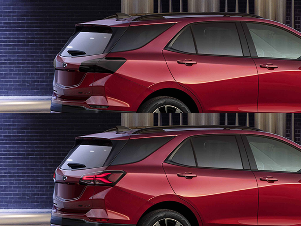 Chevrolet Equinox 2018-2021 Before and After Smoked Taillights