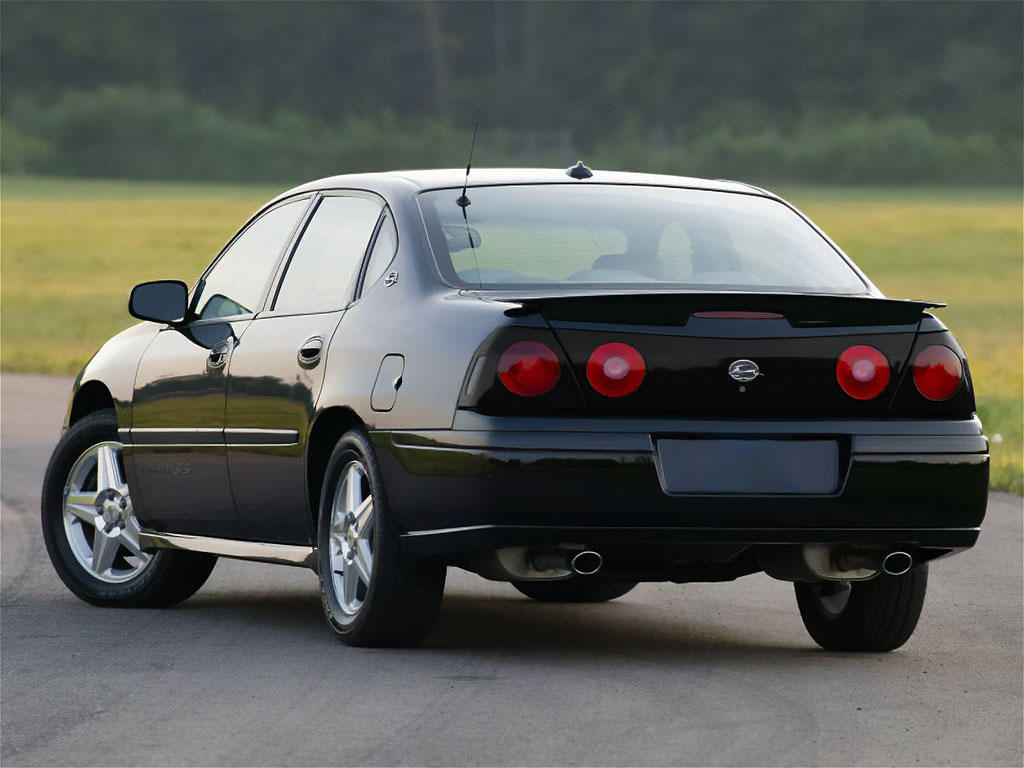 Chevrolet Impala 2000-2005 Blackout Tail Light TInt