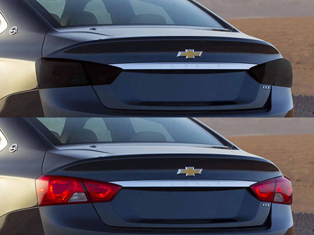 Chevrolet Impala 2014-2020 Before and After Smoked Taillights