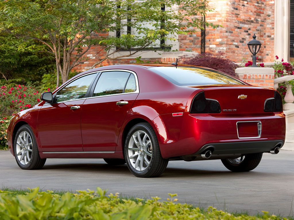 Chevrolet Malibu 2008-2012 Blackout Tail Light TInt