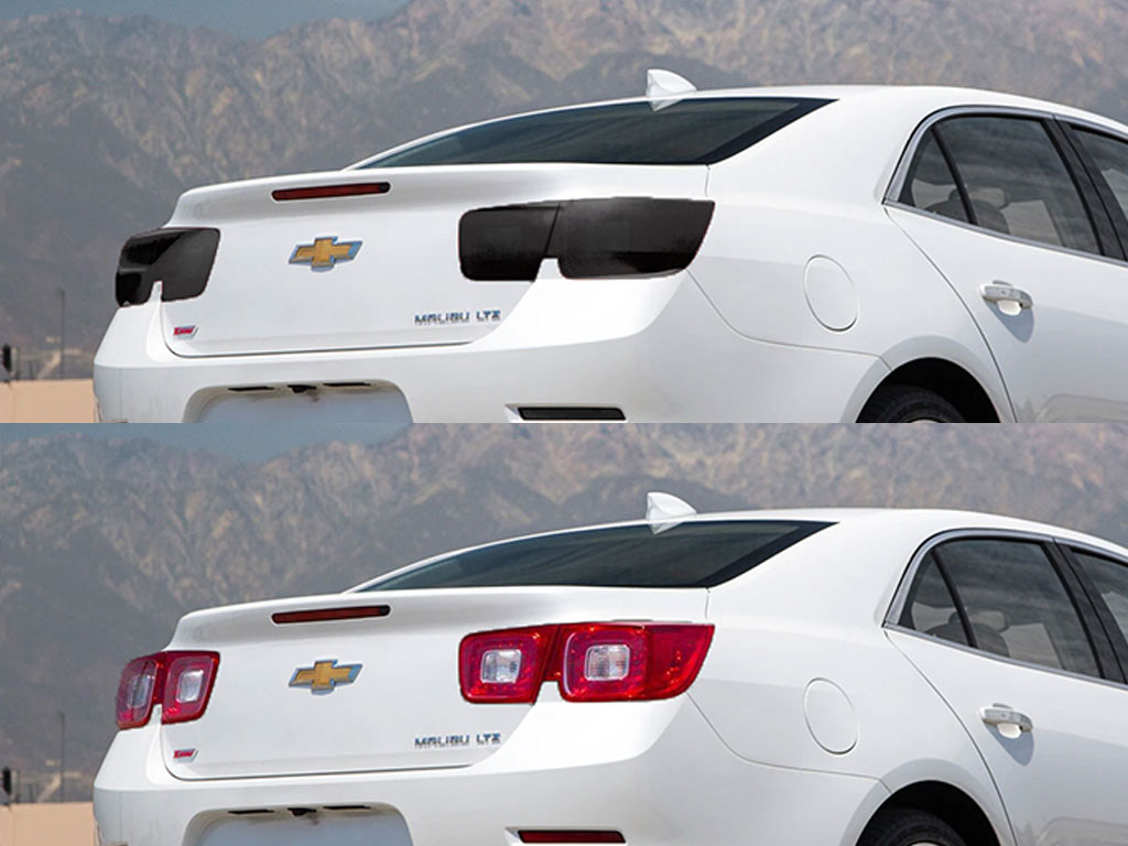 Chevrolet Malibu 2013-2015 Before and After Smoked Taillights