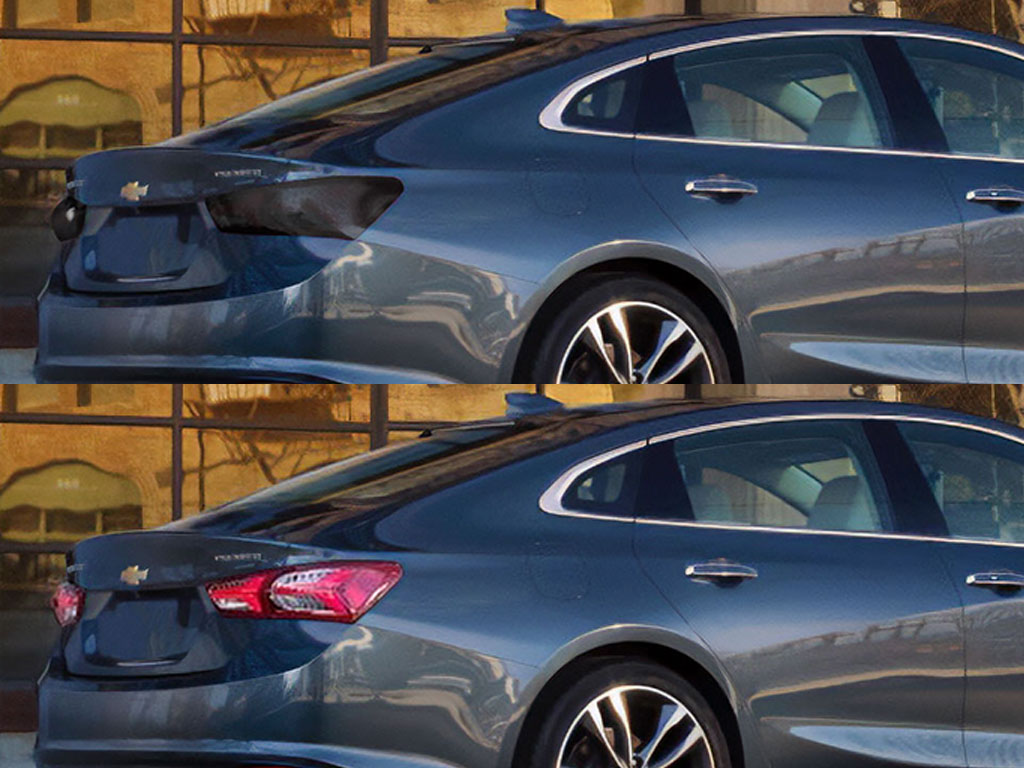 Chevrolet Malibu 2019-2023 Before and After Smoked Taillights