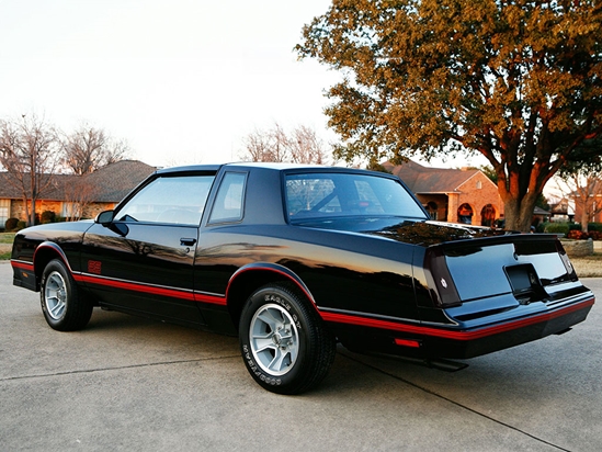 Chevrolet Monte Carlo 1987-1988 Blackout Tail Light TInt