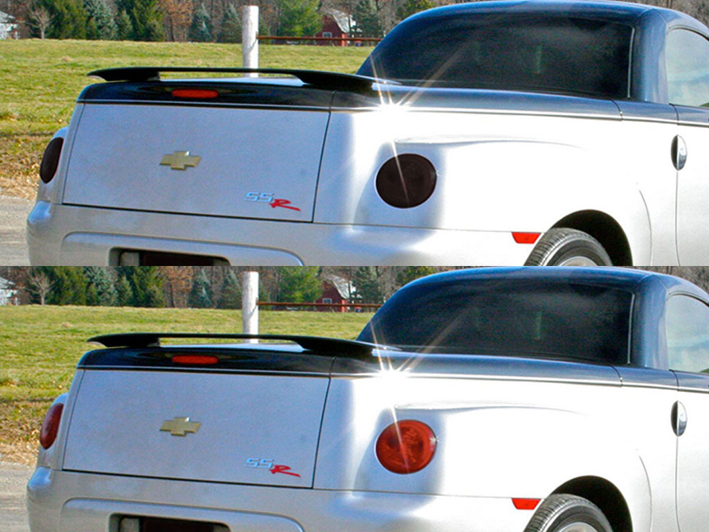 Chevrolet SSR 2003-2006 Before and After Smoked Taillights