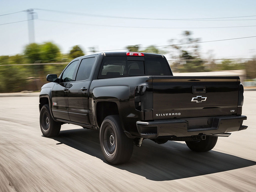 Chevrolet Silverado 2014-2018 Blackout Tail Light TInt