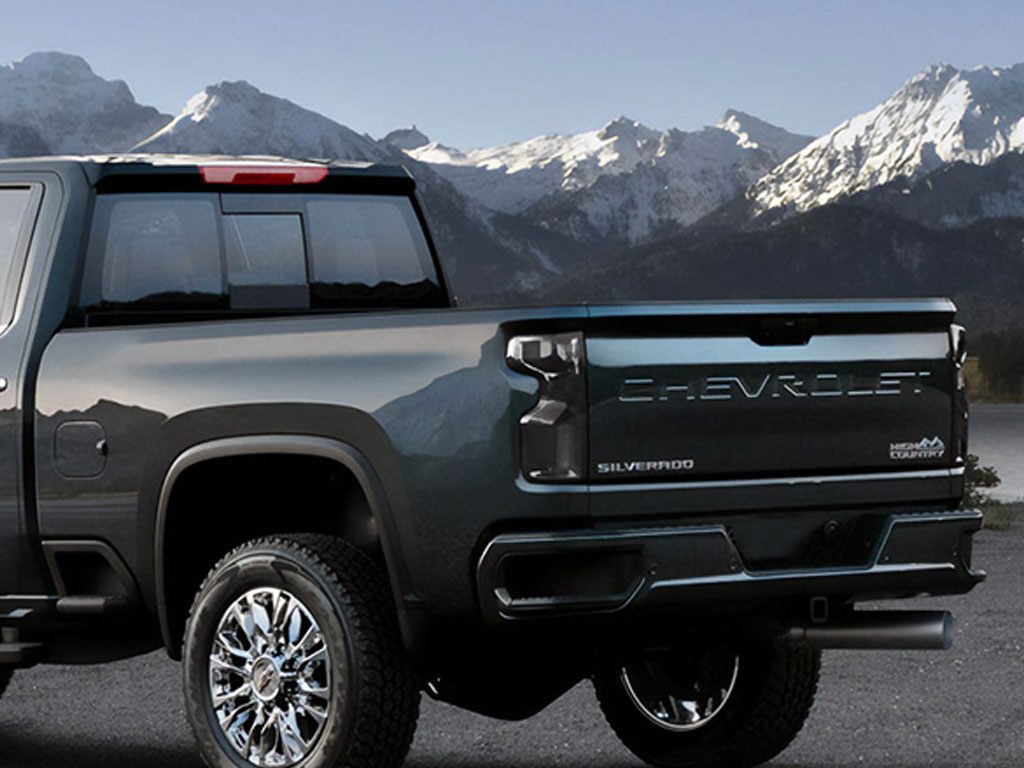 Chevrolet Silverado 2019-2023 Smoke Tail Light Tint