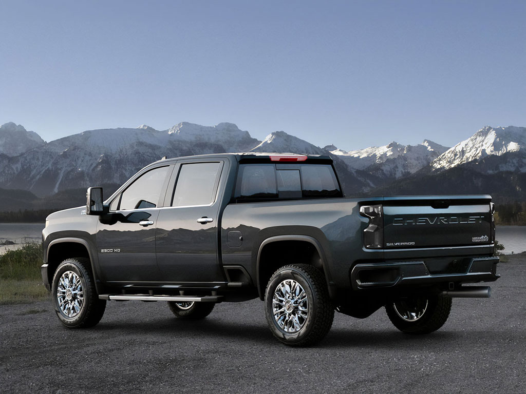 Chevrolet Silverado 2019-2023 Blackout Tail Light TInt