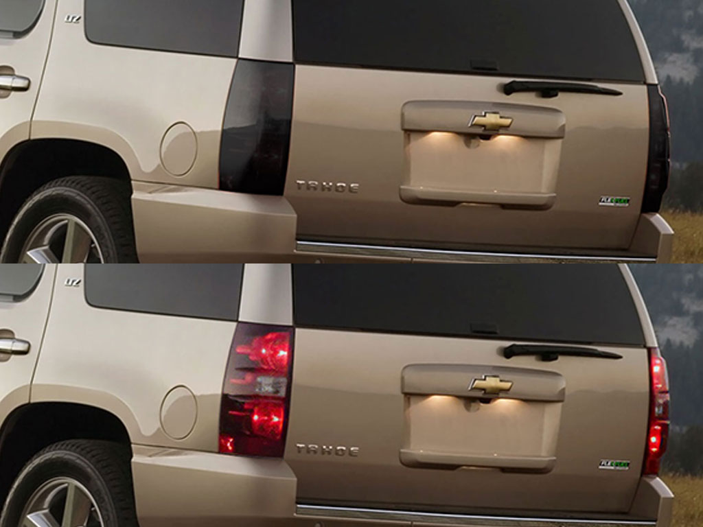 Chevrolet Tahoe 2007-2014 Before and After Smoked Taillights