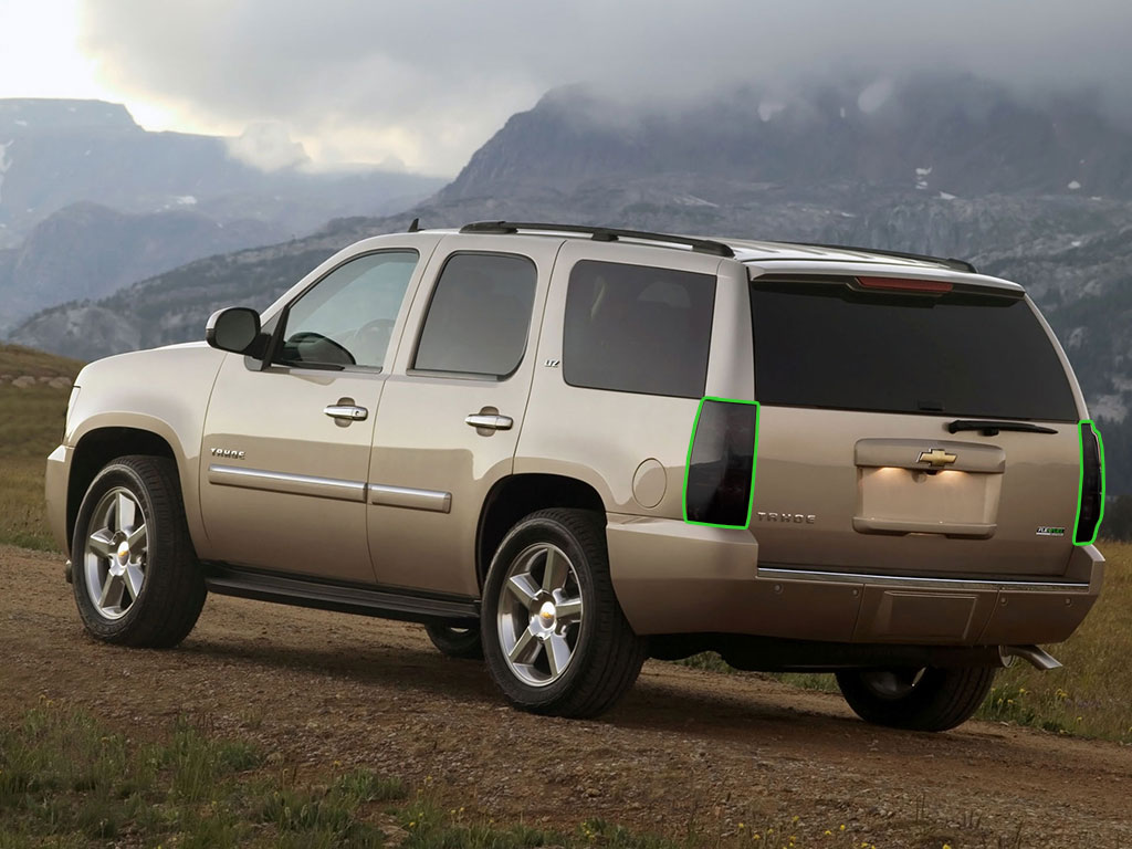 Chevrolet Tahoe 2007-2014 Tail Light Tint Installation Points