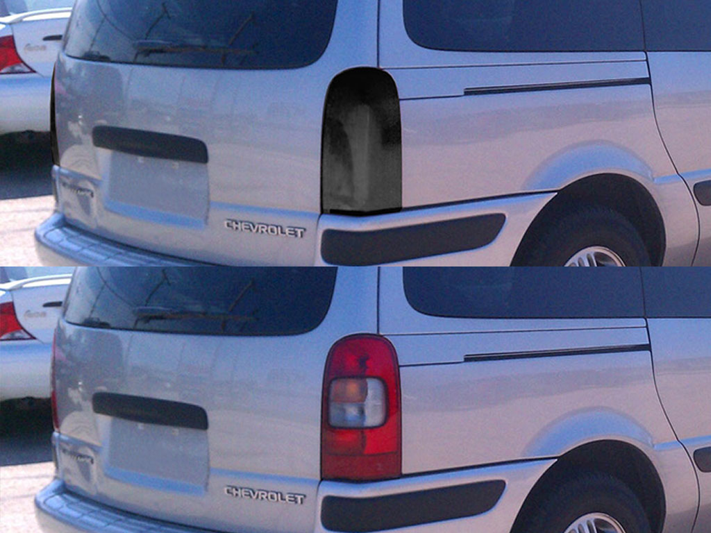 Chevrolet Venture 2001-2005 Before and After Smoked Taillights