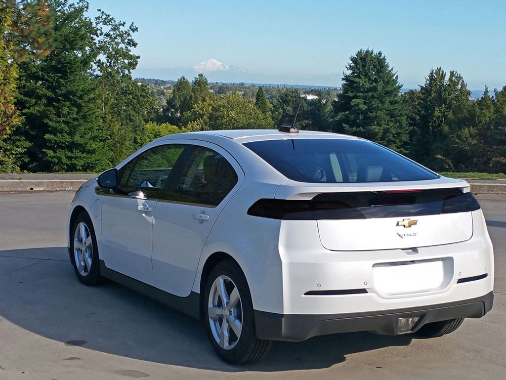 Chevrolet Volt 2011-2015 Blackout Tail Light TInt