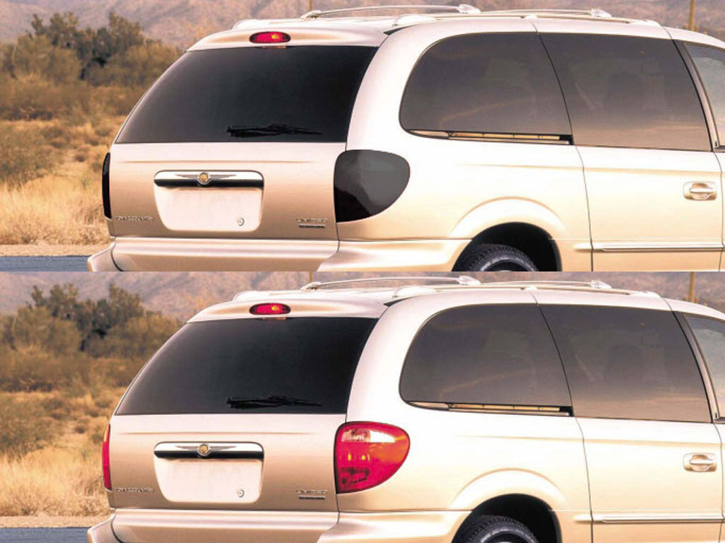 Chrysler Town and Country 1996-2000 Before and After Smoked Taillights