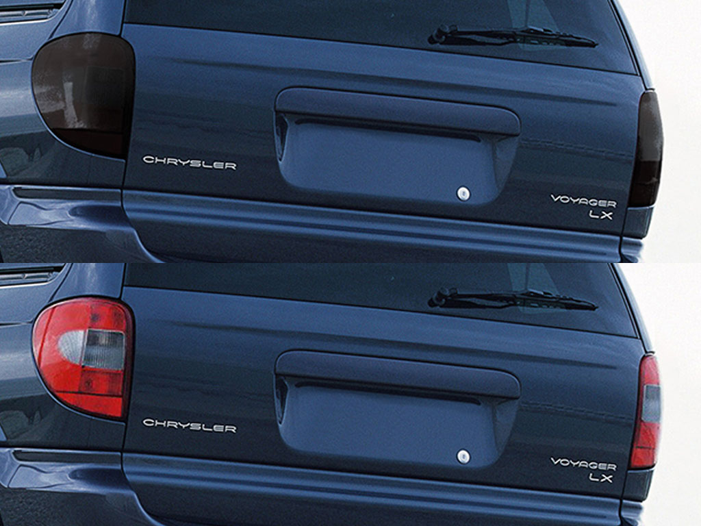 Chrysler Voyager 2000-2000 Before and After Smoked Taillights