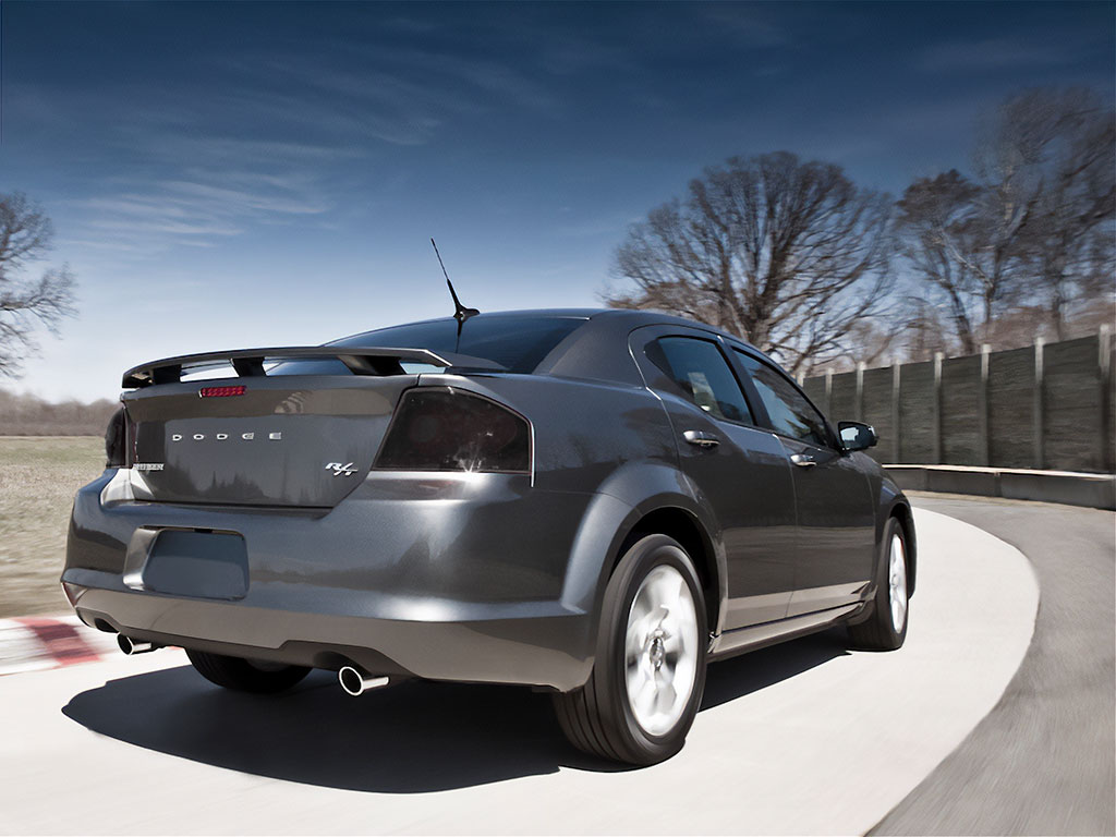 Dodge Avenger 2011-2014 Blackout Tail Light TInt