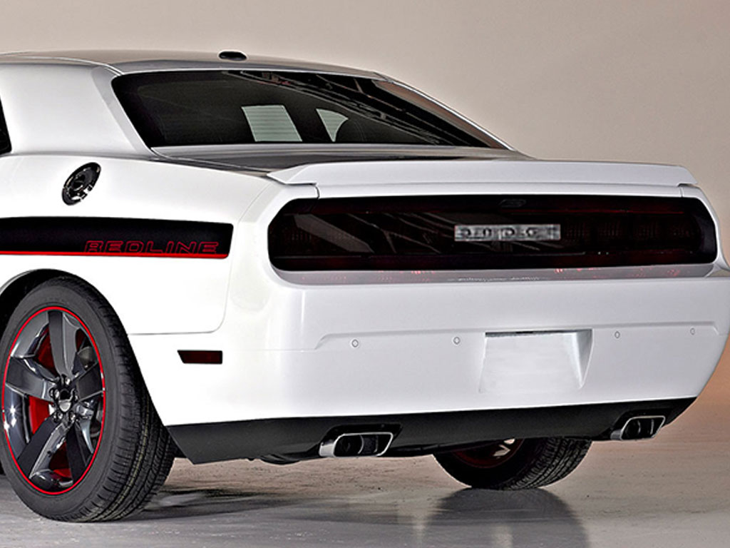 Dodge Challenger 2008-2014 Smoke Tail Light Tint