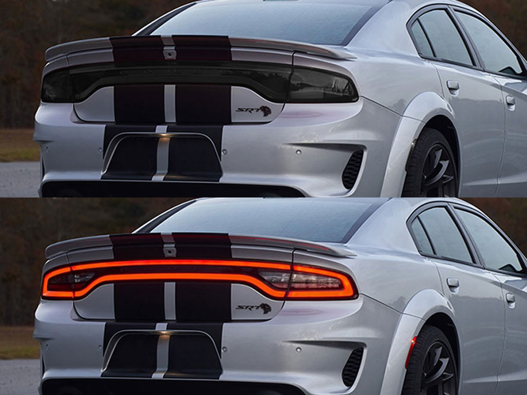 Dodge Charger 2015-2023 Before and After Smoked Taillights