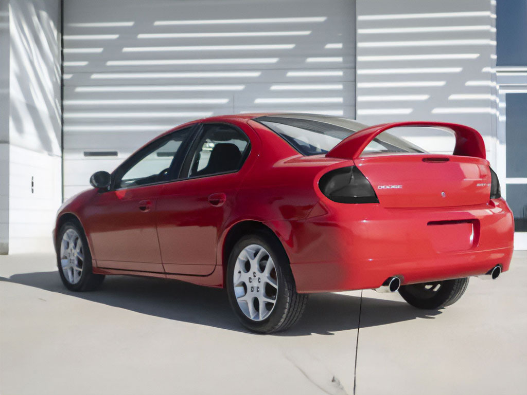 Dodge Neon 2003-2005 Blackout Tail Light TInt