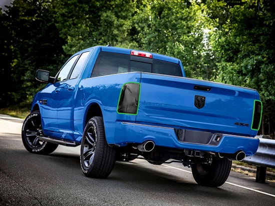 Dodge Ram 2013-2018 Tail Light Tint Installation Points