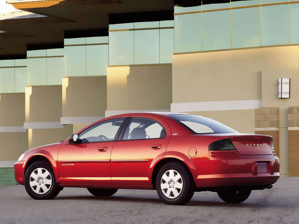 Dodge Stratus Sedan 2001-2006 Blackout Tail Light TInt