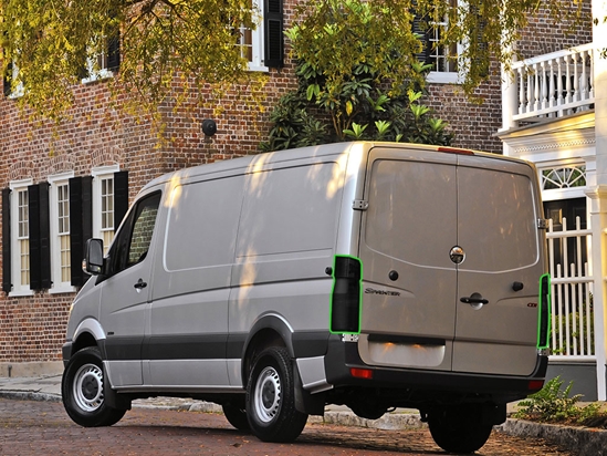 Freightliner Sprinter 2007-2018 Tail Light Tint Installation Points