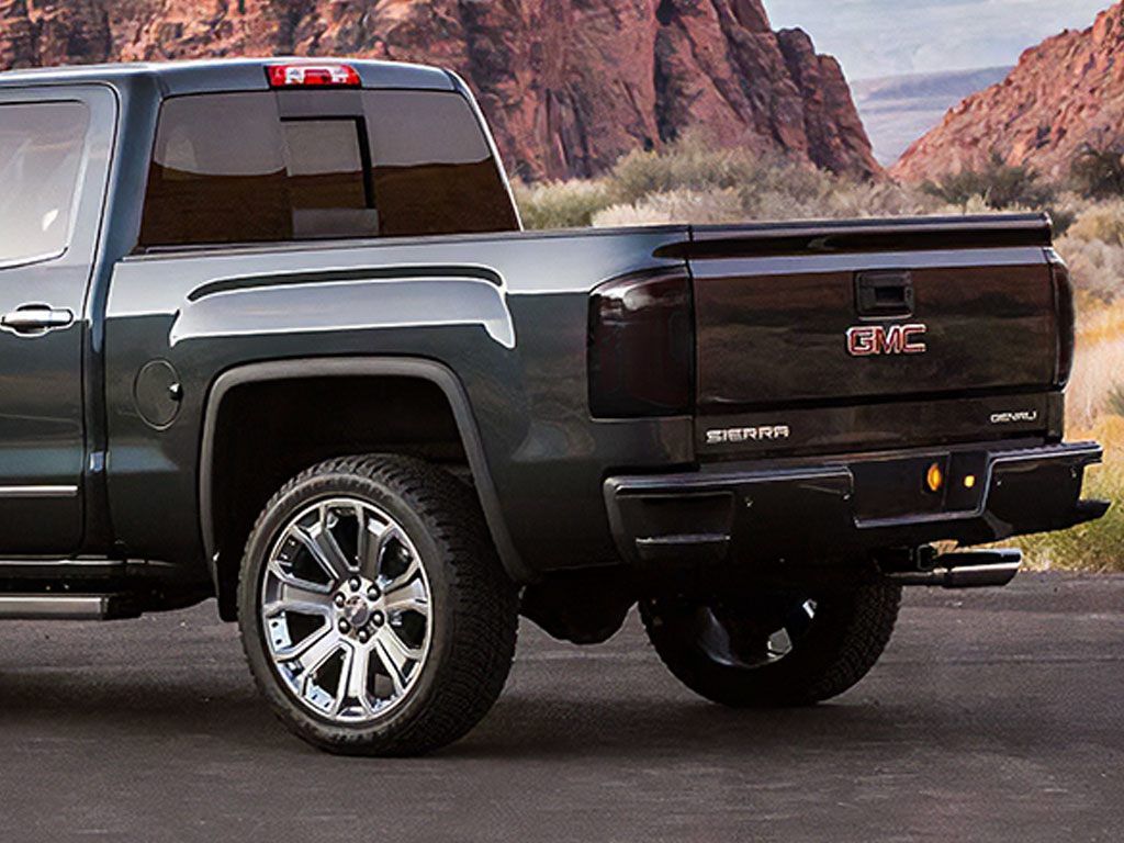 GMC Sierra 2016-2018 Smoke Tail Light Tint