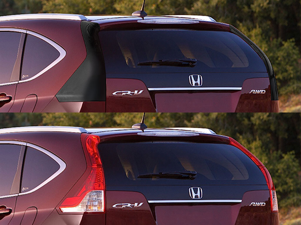 Honda CR-V 2012-2014 Before and After Smoked Taillights