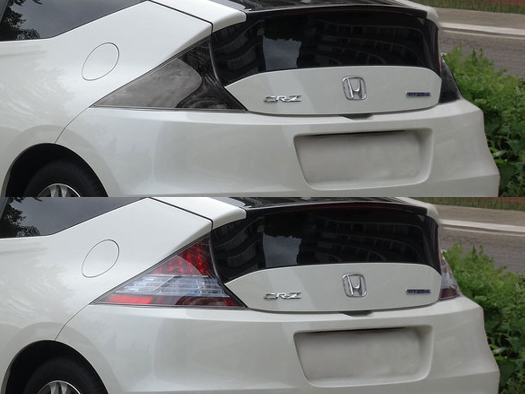 Honda CR-Z 2011-2016 Before and After Smoked Taillights