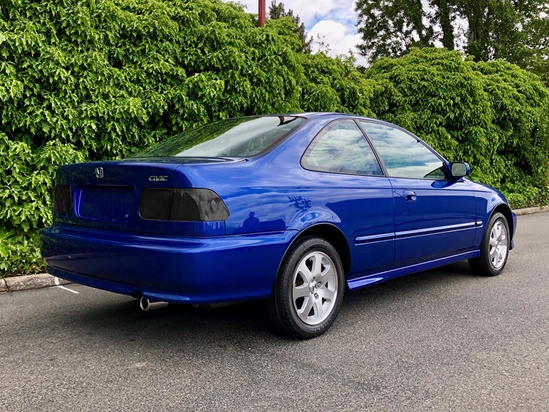 Honda Civic Coupe 1996-2000 Blackout Tail Light TInt