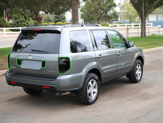 Honda Pilot 2003-2008 Tail Light Tint Installation Points