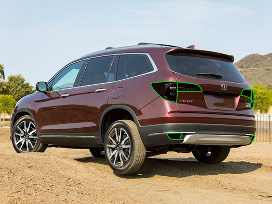 Honda Pilot 2019-2022 Tail Light Tint Installation Points