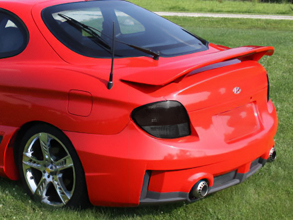 Hyundai Tiburon 2000-2001 Smoke Tail Light Tint