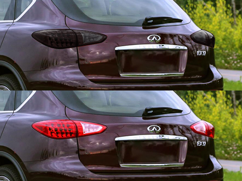 Infiniti EX37 2013 Before and After Smoked Taillights