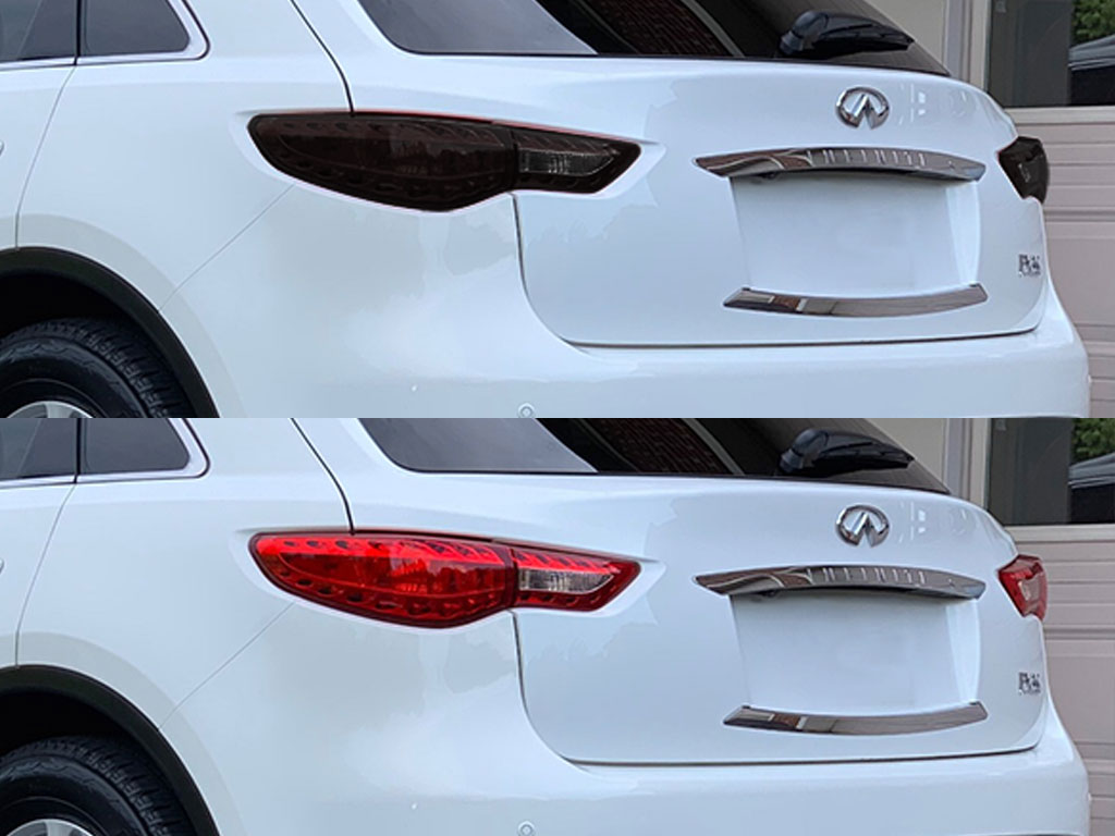 Infiniti FX35 2009-2010 Before and After Smoked Taillights