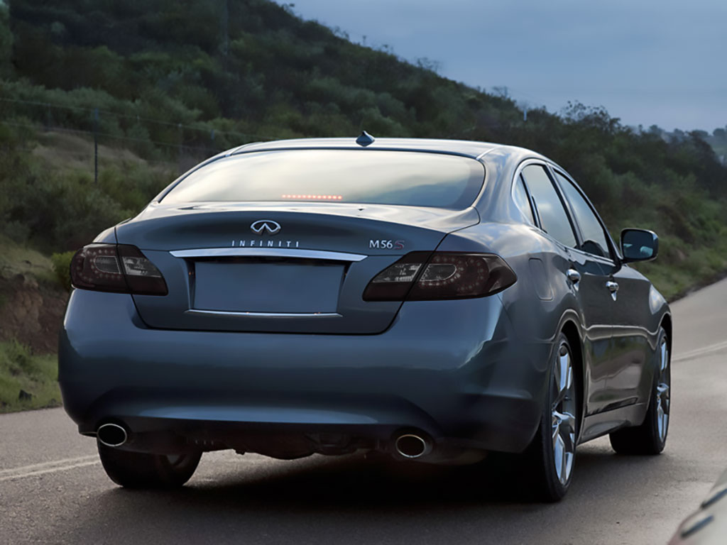 Infiniti M56 2011-2013 Blackout Tail Light TInt