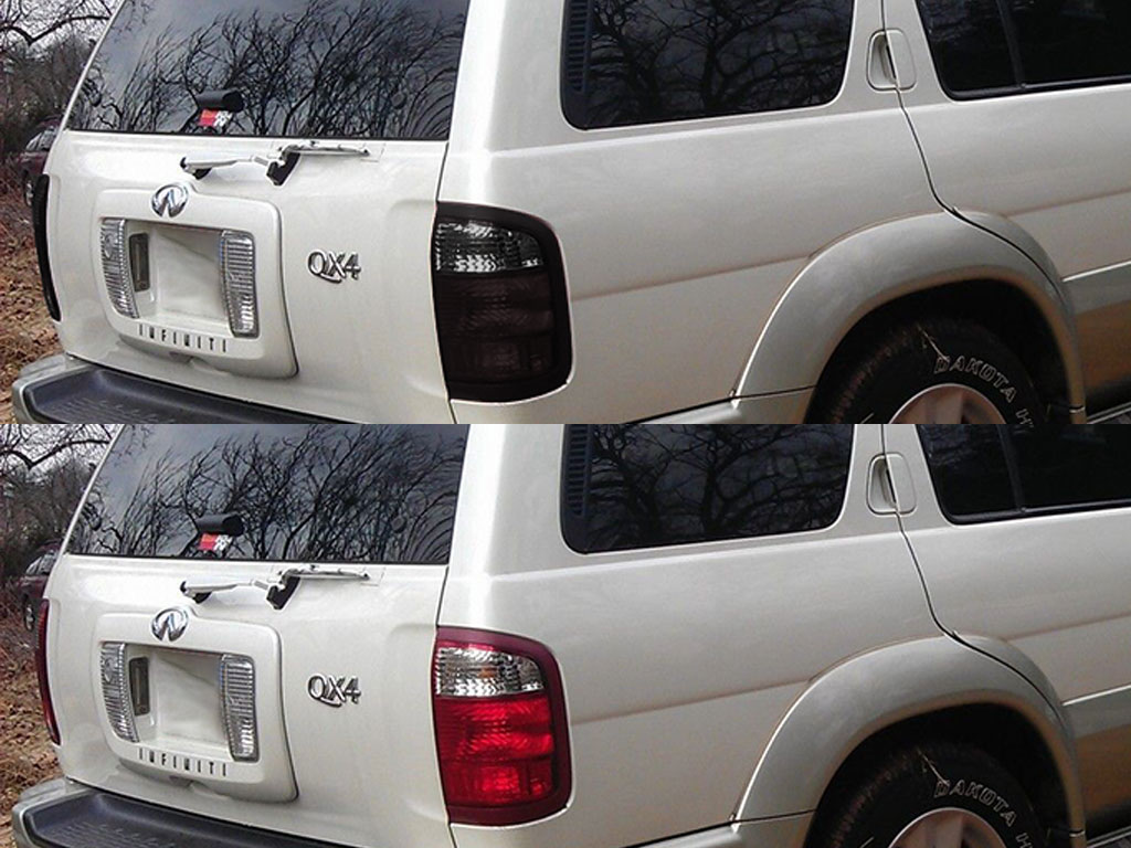 Infiniti QX4 2001-2003 Before and After Smoked Taillights